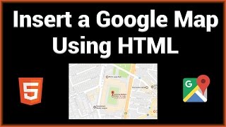 Insert a Google Map to Your Website [upl. by Penoyer905]