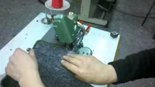 IDL308U INNER TURN CARPET OVEREDGING MACHINE [upl. by Yzdnil]