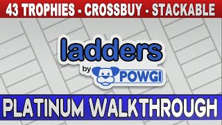 Ladders by POWGI Platinum Walkthrough  Trophy amp Achievement Guide  43 TrophiesAchievements [upl. by Chamkis]