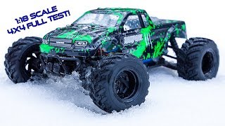 Best Budget RC Car Haiboxing RAMPAGE Bash Test [upl. by Debbie]