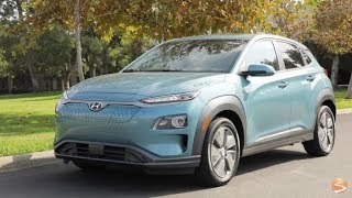 2019 Hyundai Kona Electric Crossover First Drive Video Review [upl. by Neetsirhc219]