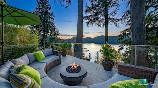 Oceanfront Luxury Real Estate On The West Coast  3451 Senkler Road Belcarra BC Canada 🇨🇦 [upl. by Enyrhtak]