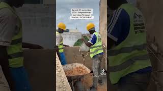 Carrelage toiture terrasse  étanchéité senegal construction dakar travaux gueyebtpservices [upl. by Anuahs]