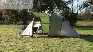 Robens Double Dreamer  Tent Pitching Video [upl. by Enyale38]