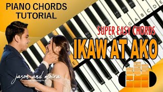 Ikaw at Ako  Moira amp Jason  Piano Chords Tutorial [upl. by Leigh]