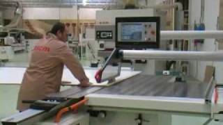 Scott amp Sargeant  SCM Si6500 Sliding Table Panel Saw [upl. by Rolfe]