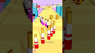 Lipstick multi shade runner rajeshgameplay games gaming trending viral shorts [upl. by Kokoruda]