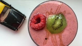 Raspberry and Kiwi Smoothie [upl. by Hsuk562]