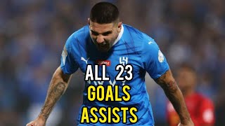 Aleksandar Mitrovic • All 23 Goals amp Assists 2324 [upl. by Nali]