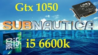 Subnautica  Gtx 1050  i5 6600k  High  Medium  Low  1080p [upl. by Ayotan]