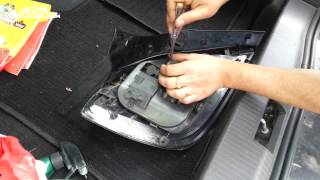 Opel Astra H Tutorial How To Replace A Brake Light [upl. by Eeldivad]