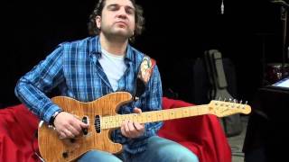 Godin Passion RG3 demo by Vitaly Popeloff Fromuz [upl. by Suciram]