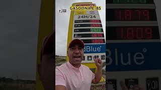 Precio de la Gasolina E85 en Francia gasolina [upl. by Hulda]