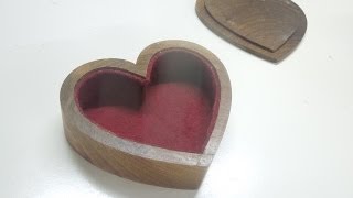 HeartShaped Bandsaw Boxes [upl. by Eimareg]