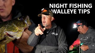 How to Catch Fall Walleyes at NIGHT [upl. by Suiramad]