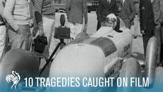 10 Tragedies Caught on Film  British Pathé [upl. by Lemay]