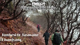 Pikey Peak Trip Mountain View Point of Solukhumbu  Day1 Junbesi to Jasmane Bhanjyang Basecamp [upl. by Phenice]