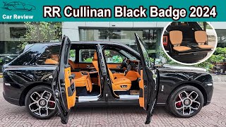 RollsRoyce Cullinan Black Badge 2024 mới CỨNG có tùy chọn ghế Câu ngắm hoàng hôn xịn xò [upl. by Cheadle]