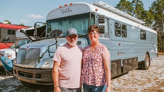 Familys Stunning DIY School Bus Conversion [upl. by Ashely]