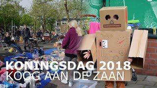 Koningsdag 2018  Koog aan de Zaan [upl. by Lepp]