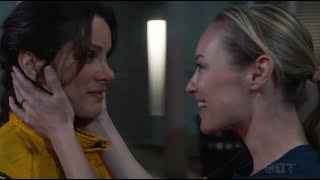 Maya And Carina 7x10  Station 19 Season 7 Episode 10 Ending Scene  Marina 7x10 [upl. by Tyoh596]