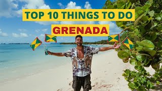 TOP 10 THINGS TO DO in GRENADA  Grenada Travel 2024 [upl. by Attirehs]