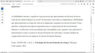 Com base no conteúdo estudado na disciplina elabore um texto argumentativo com no mínimo 15 e no m [upl. by Meelas]