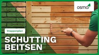 SCHUTTING BEITSEN Hoe Beits Ik Een Schutting  Osmo Nederland [upl. by Rosenblast]