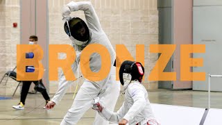 2021 USA Fencing National Championships – Senior Mens Team Foil Bronze Fixed Audio [upl. by Llerahs]