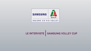 Le interviste di giornata  19 giornata Samsung Volley Cup 1819 [upl. by Lynette]