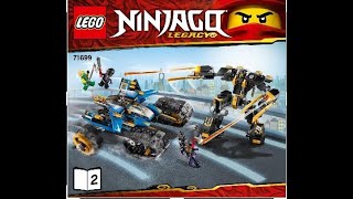 LEGO Ninjaga 71699 Thunder Raider Instructions [upl. by Novyat]