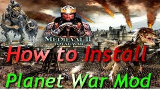 How to Install Planet War Mod for M2TW Kingdoms [upl. by Finbar906]