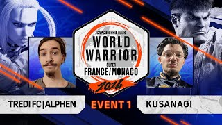 Alphen Cammy vs Kusanagi Ryu  Top 8  Set amp Reset  World Warrior 2024 [upl. by Sims]