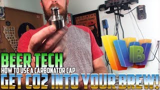 HOW TO USE A CARBONATOR CAP  HOMEBREW TIPS AND TRICKS [upl. by Rosane612]