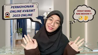 PART ONE  PERMOHONAN KEMASUKAN KVSMT 2023 ONLINE [upl. by Hameerak]