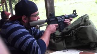 75quot AR15 Pistol  First Shots [upl. by Lorie]