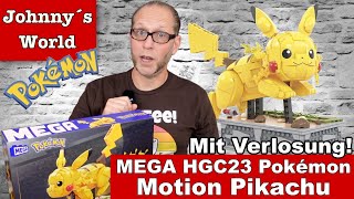 Da läuft was Mega nicht mehr Construx Pokémon HGC23 Motion Pikachu [upl. by Aznaed]