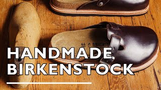 Handmade Shell Cordovan Good Year Welted Birkenstock Boston [upl. by Goodard228]