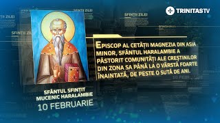 Sfântul Sfințit Mucenic Haralambie – 10 februarie Sinaxar [upl. by Thomasine839]