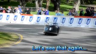 Pedal Prix 2012 Round 2  Major Crash Platt Racing AIPP [upl. by Nahgeem601]