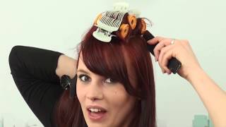 Hoe gebruik je hot rollers voor krullen  wwwthehairgurucom [upl. by Lotsirhc904]