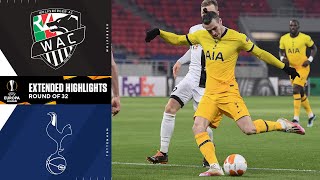 Wolfsberg vs Tottenham Extended Highlights  UCL on CBS Sports [upl. by Eruza764]