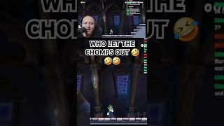 WHO LET THE CHOMPS OUT 🤣🤣🤣 nintendo gaming supermariomaker2 funnyshorts youtubeshorts [upl. by Askwith]