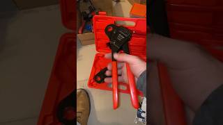 How to Install Shower Valve iCrimp Pex Crimpers IWISS ​iwisstools icrimp iwiss plumber plumber [upl. by Odicalp935]