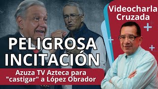 VideocharlaCruzada  Salinas un irresponsable que juega con fuego y abusa de la televisión [upl. by Veljkov353]