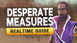 RS3 Desperate Measures – Realtime Quest Guide [upl. by Arza]