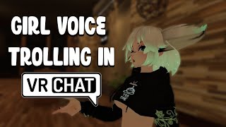 Girl Voice Trolling in VRChat [upl. by Paapanen]