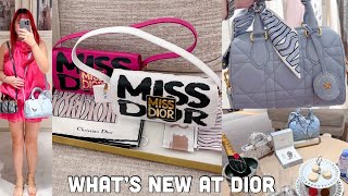 Dior Shopping  New Collection Dior AutumnWinter 2024 2025 Miss Dior Flap Bag Dior Groove Bag [upl. by Ancell]