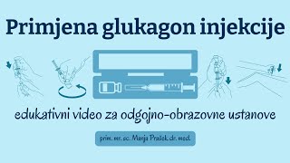 Primjena glukagon injekcije [upl. by Allak]