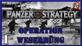 Key Giveaway  Panzer Strategy Walkthrough Gameplay  Operation Weserübung  Invasion of Norway 1 [upl. by Fortunio]